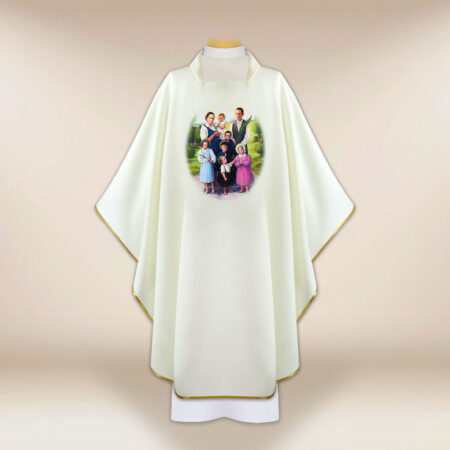 Casula com imagem Família Ulmów