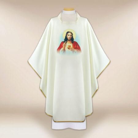 Casula com imagem Coração de Jesus