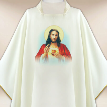 Casula com imagem Coração de Jesus