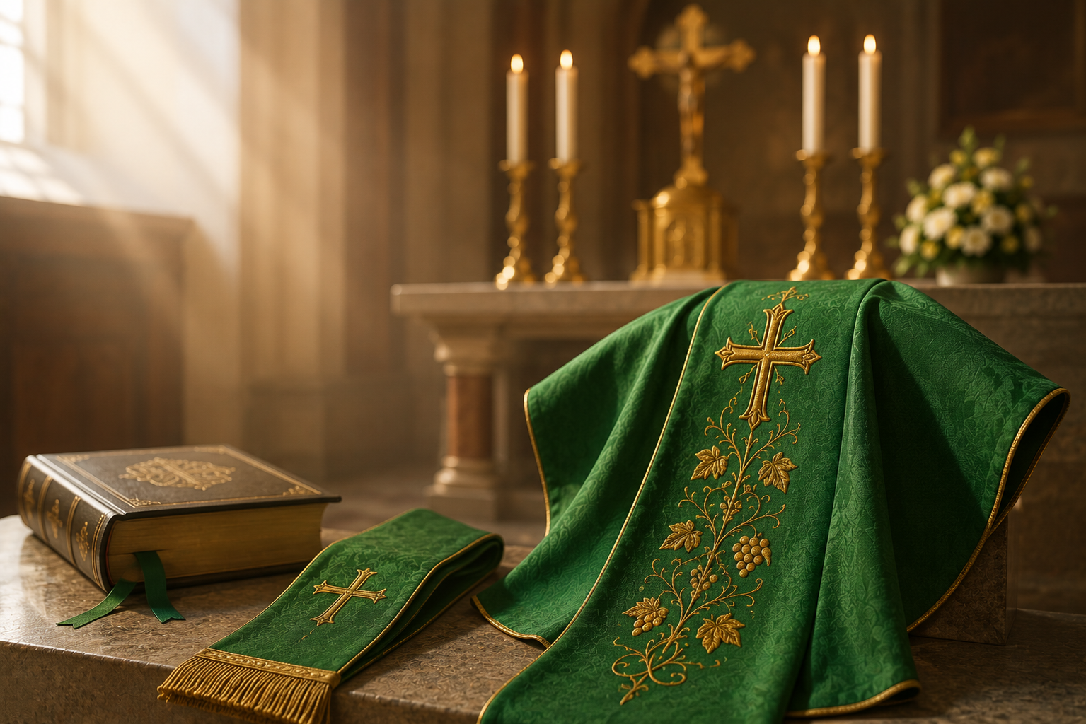 Período Ordinário da Liturgia – significado, simbolismo e vestuário litúrgico