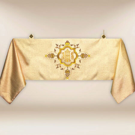 Véu Umeral Dourado IHS