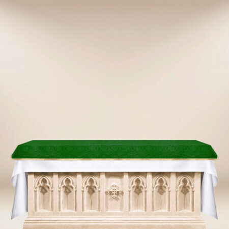 Cobertura de altar em jacquard