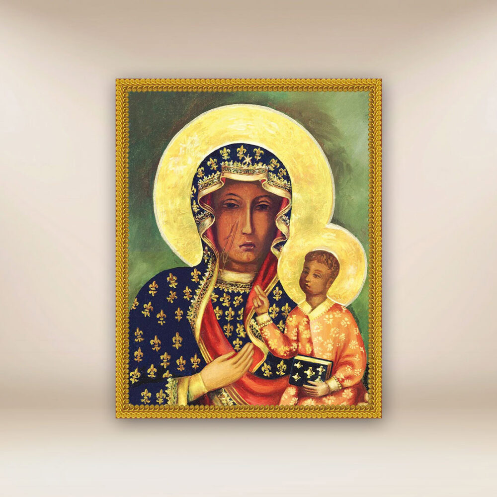 Imagem Em Tecido "Nossa Senhora Częstochowska" Imagem Em Tecido "Nossa Senhora Częstochowska"