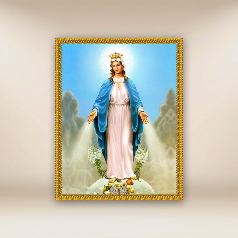 Imagem em tecido Nossa Senhora da Conceição Imaculada Imagem em tecido Nossa Senhora da Conceição Imaculada