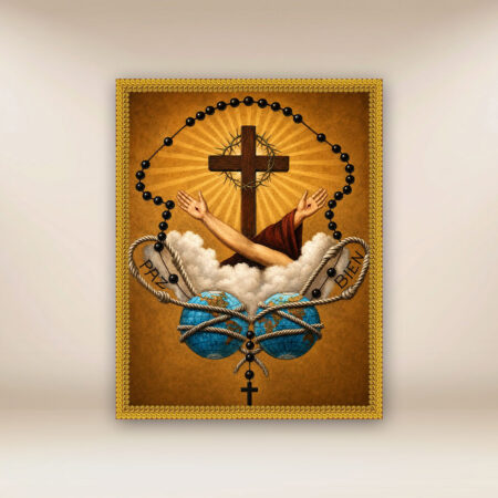Imagem em tecido "Franciscanos"