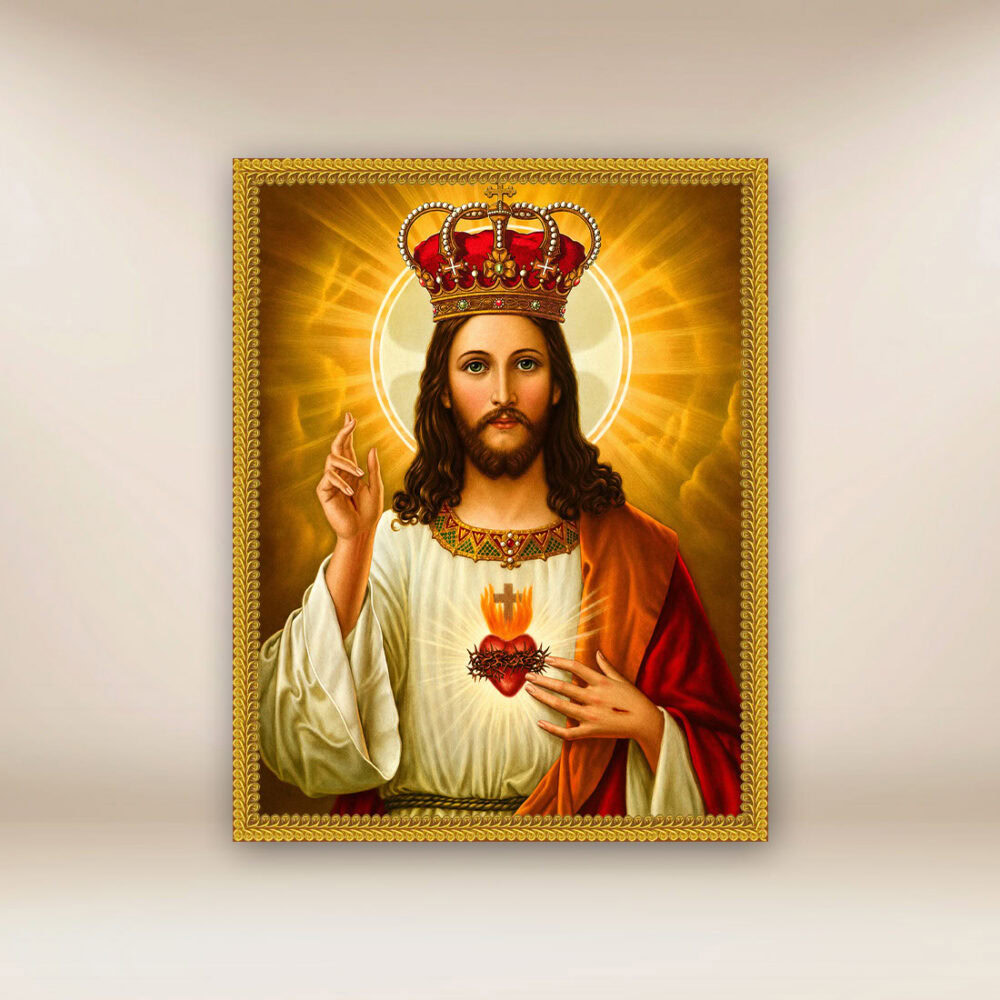 Imagem em Tecido Cristo Rei