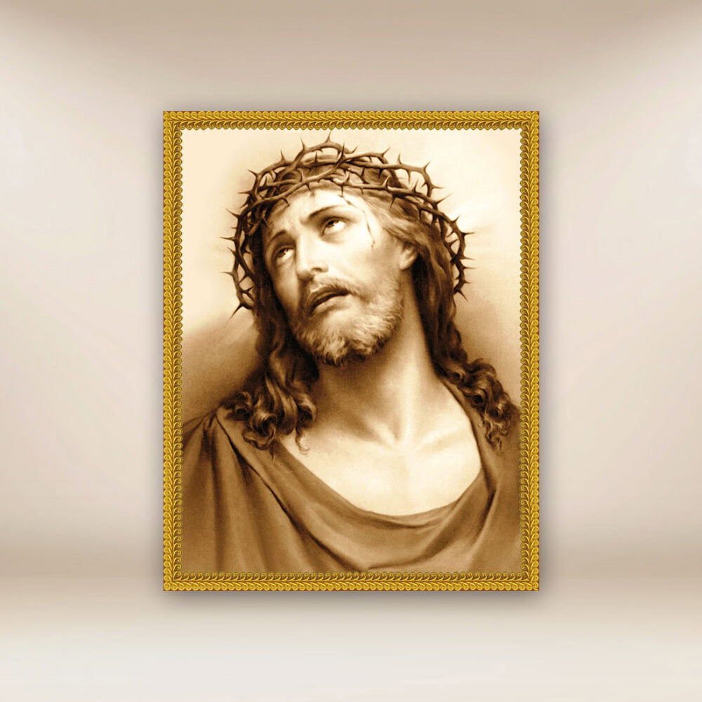 Imagem em Tecido Jesus Sofredor