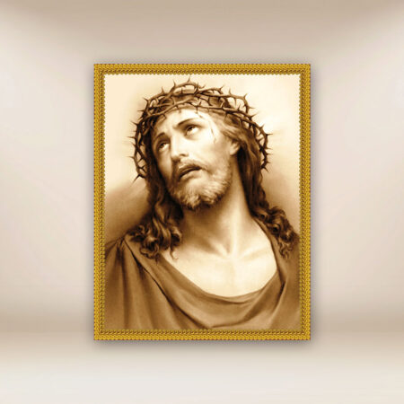 Imagem em Tecido Jesus Sofredor