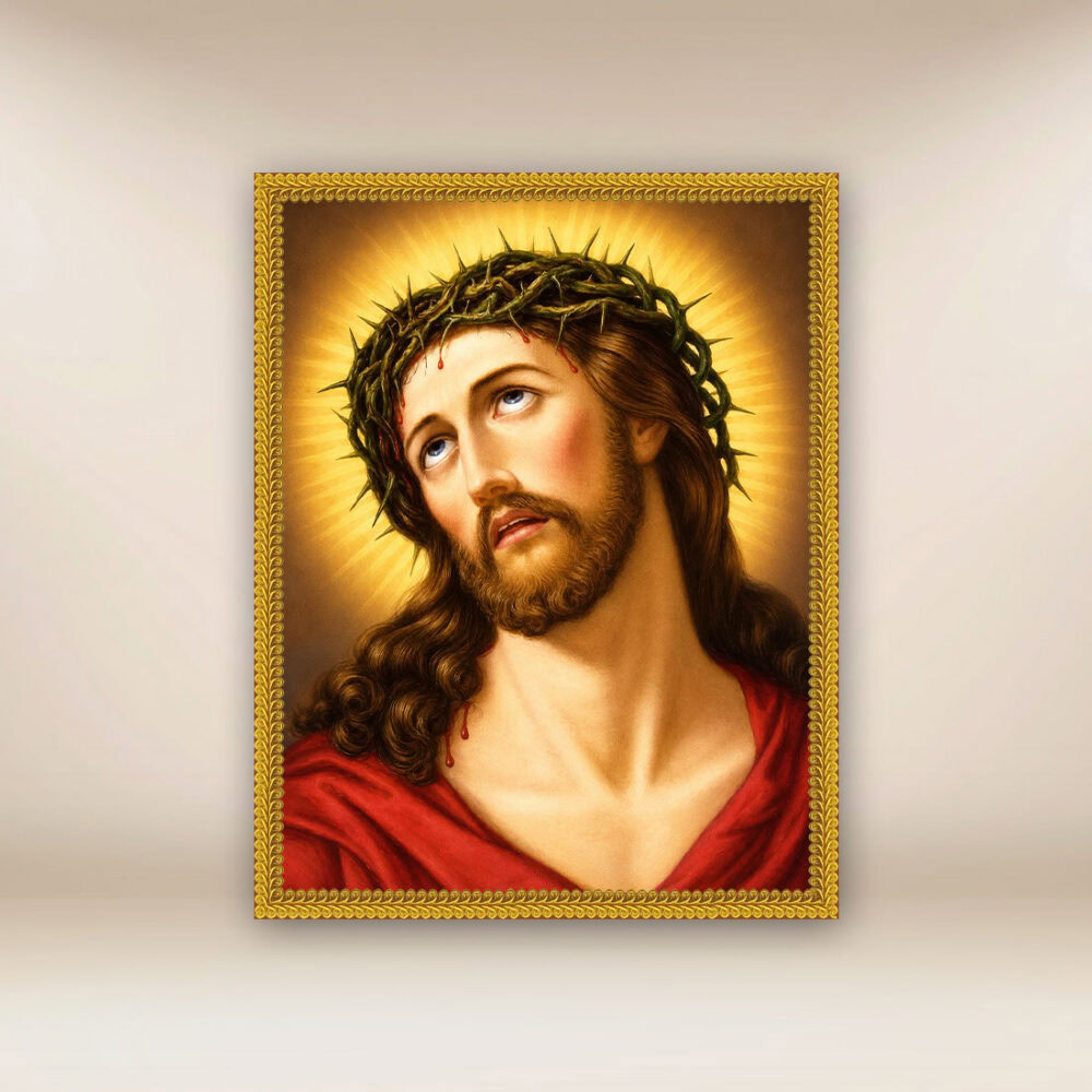 Imagem em Tecido Jesus Sofredor