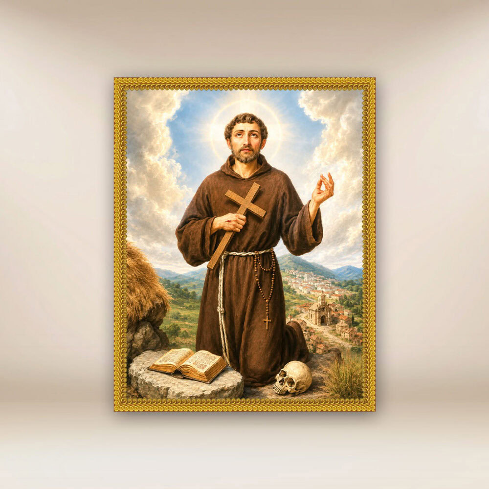 Imagem em Tecido São Francisco