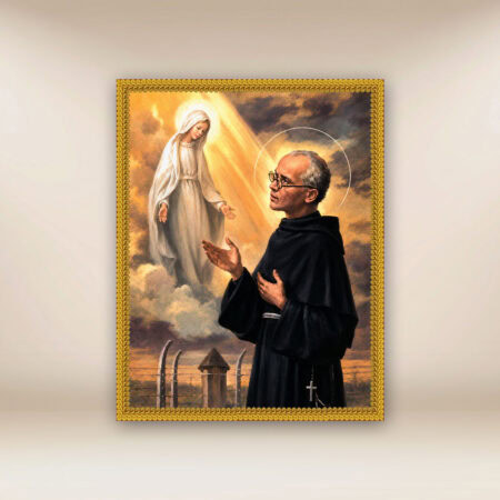 Imagem em Tecido de São MM Kolbe