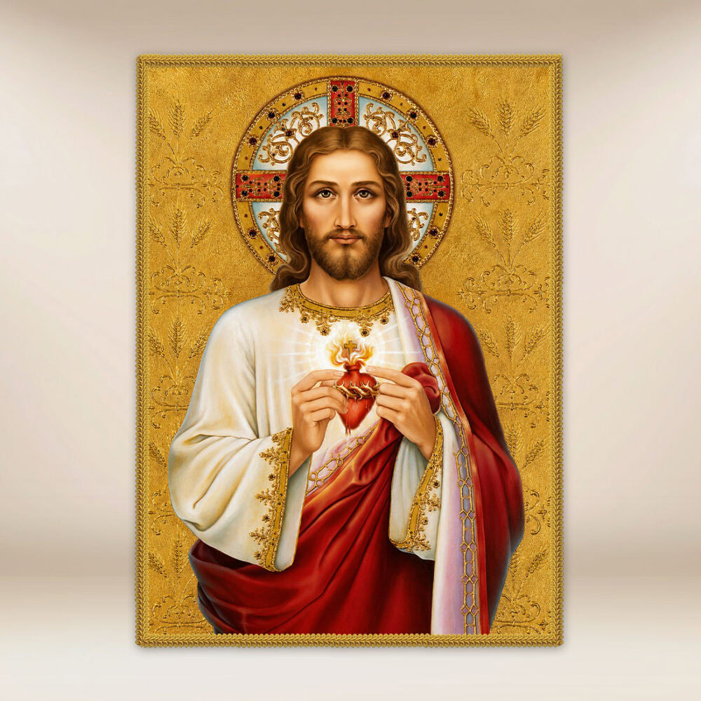 Decoração litúrgica Coração de Jesus