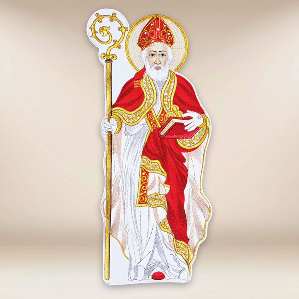Aplicação bordada São Nicolau