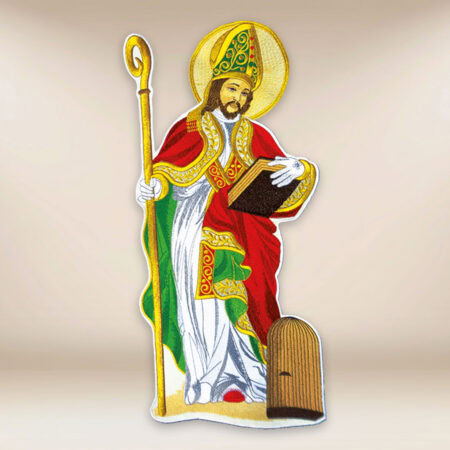 Aplicação bordada São Ambrosio