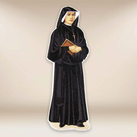 Aplicação bordada São Faustina