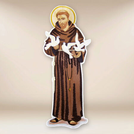Aplicação bordada São Francisco