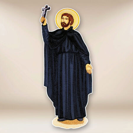 Aplicação bordada São Francisco Xavier