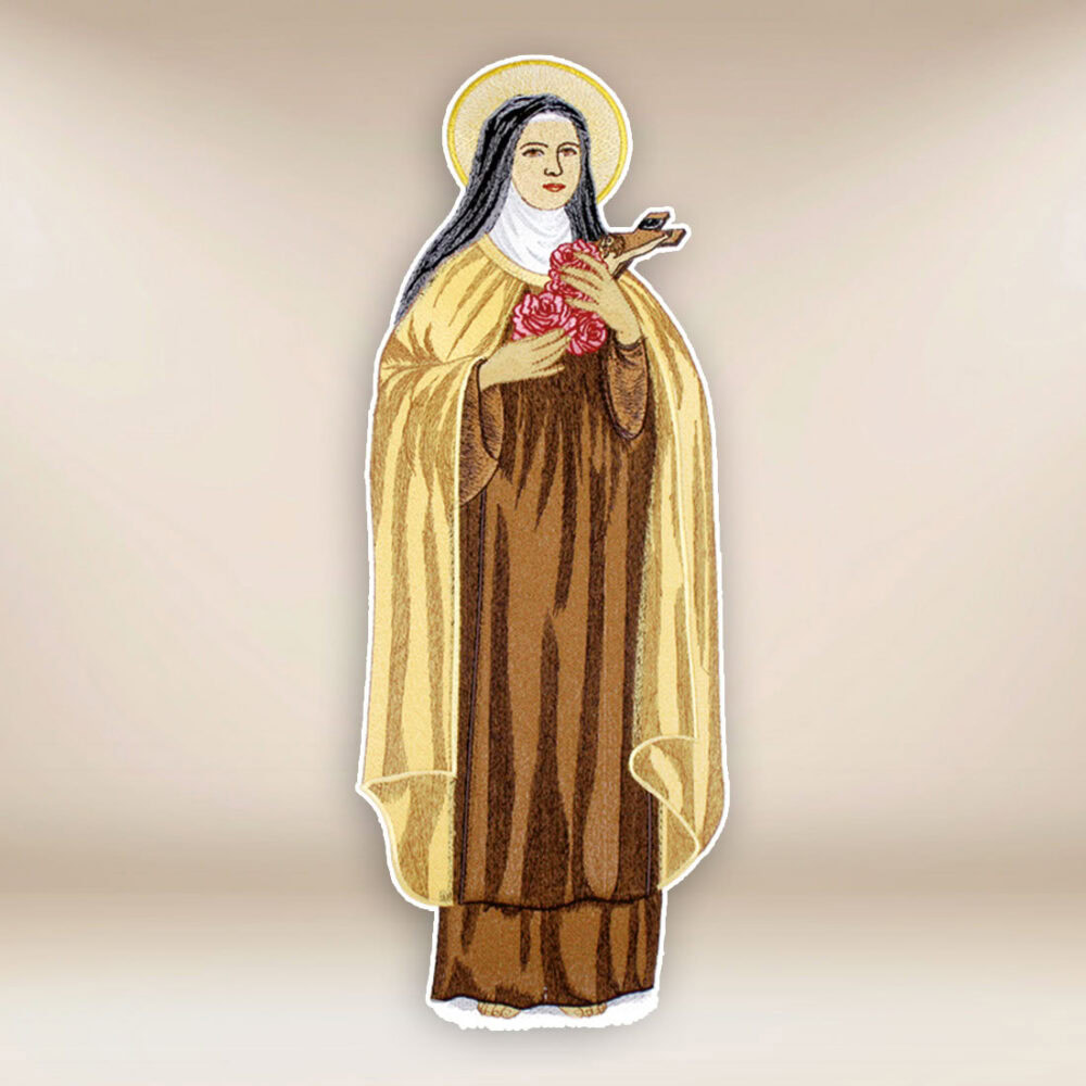 Aplicação bordada São Teresa