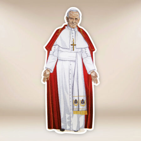 Aplicação bordada São João Paulo II