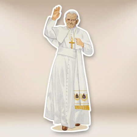 Aplicação bordada São João Paulo II