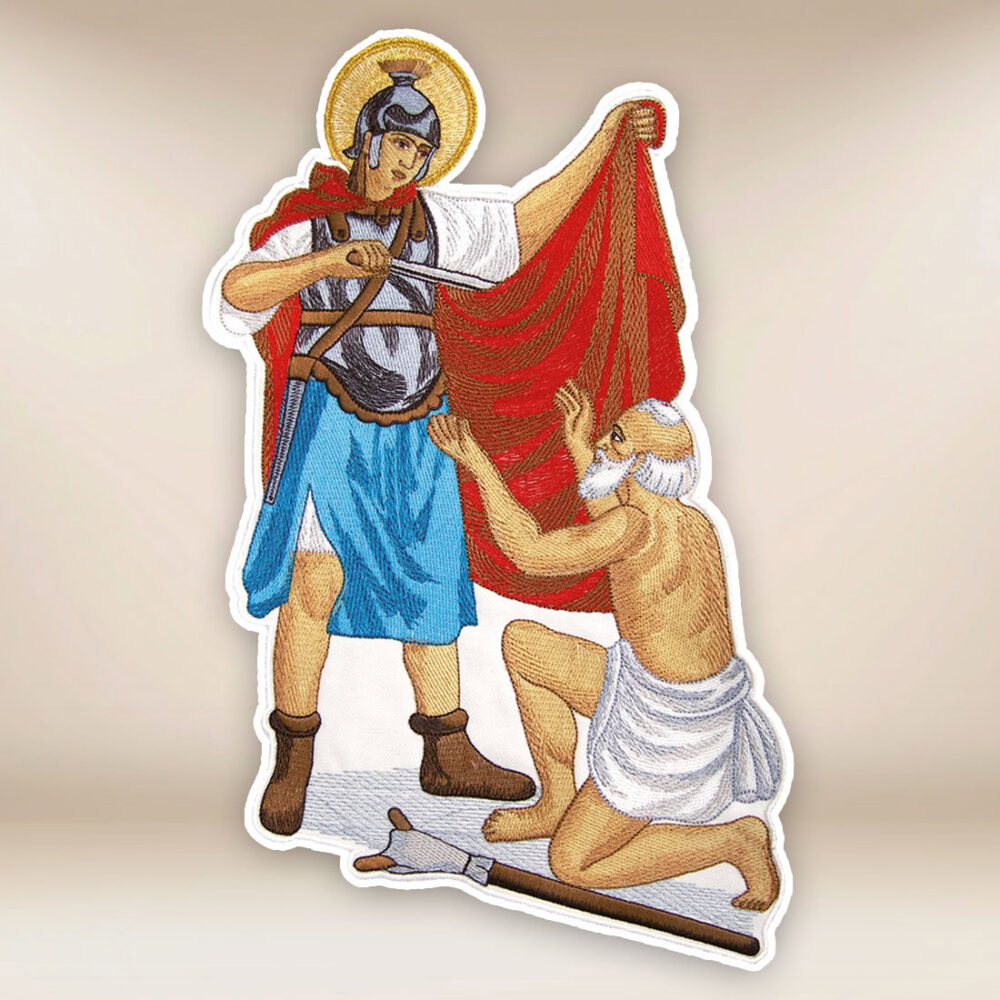 aplicação bordada São Martinho