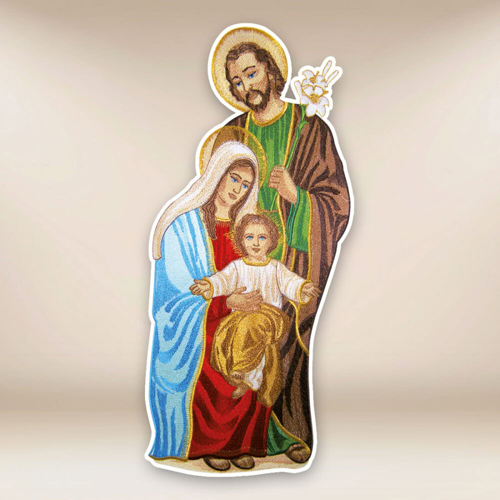 Aplicação Bordada "Sagrada Família"