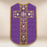 Casula romana réplica roxa IHS
