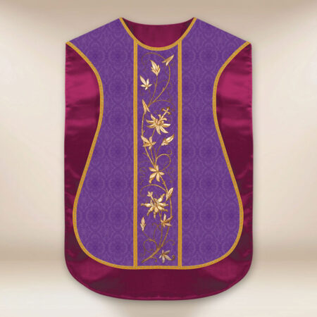 Casula romana réplica roxa IHS