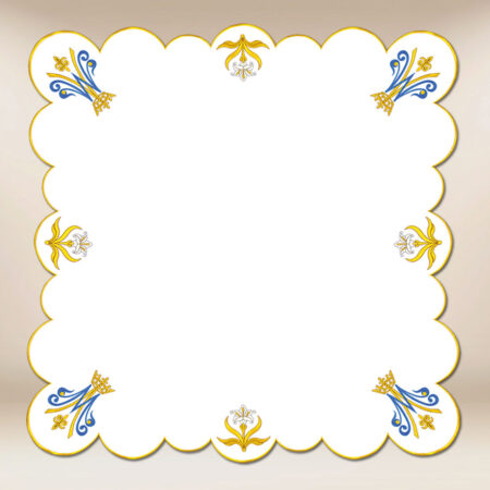 Cobertura de altar litúrgica Maryjna 110cm×110 cm