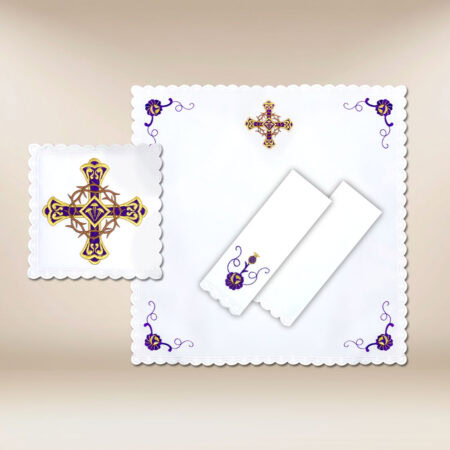 Conjunto de alfaias do cálice Coroa de Espinhos