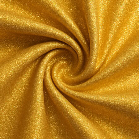 tecido de glitter dourado