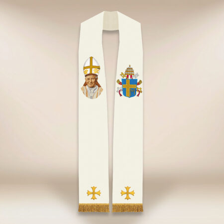 Estola bordada João Paulo II