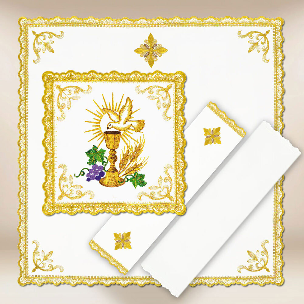 Conjunto de alfaias do cálice Gold Kielich