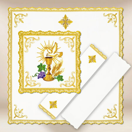 Conjunto de alfaias do cálice Gold Kielich