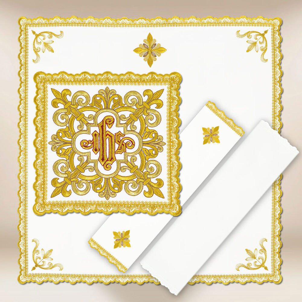 Conjunto de alfaias do cálice Gold Rozetka