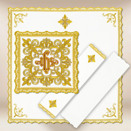 Conjunto de alfaias do cálice Gold Rozetka