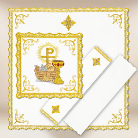 Conjunto de alfaias do cálice Gold Dary