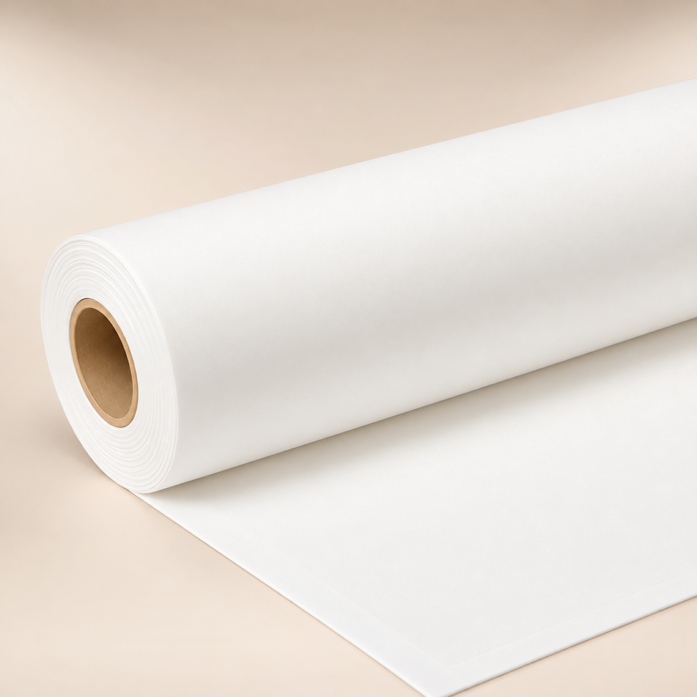 tecido de toalha branco