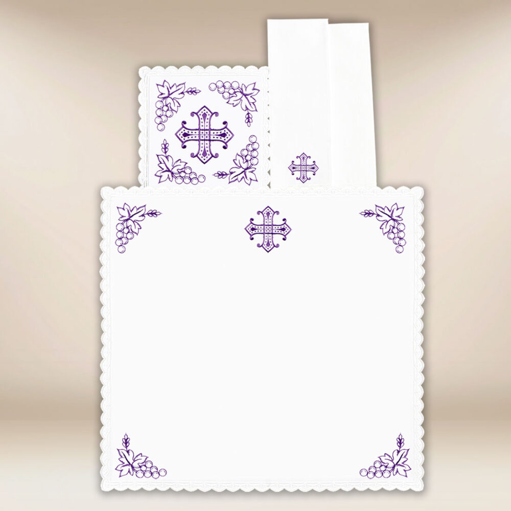 Conjunto de alfaias do cálice roxo Conjunto de alfaias do cálice roxo