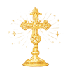 Casula litúrgica branca bordada para missa de Natal e celebrações festivas